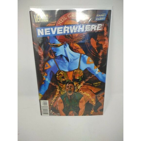 Neverwhere Neil Gaiman Vertigo Comics Issues 3 And 4 Mike Carey Glenn Fabry 2005 - Picture 6 of 8